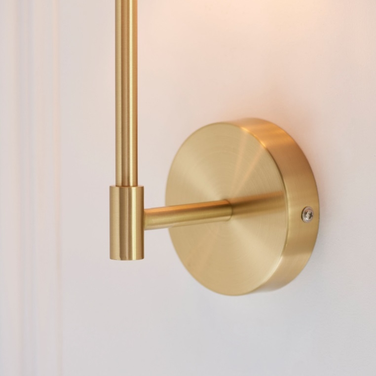 Rannier Satin Brass Wall Light Wall Light UK