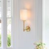 Rannier Satin Brass Wall Light Wall Light UK