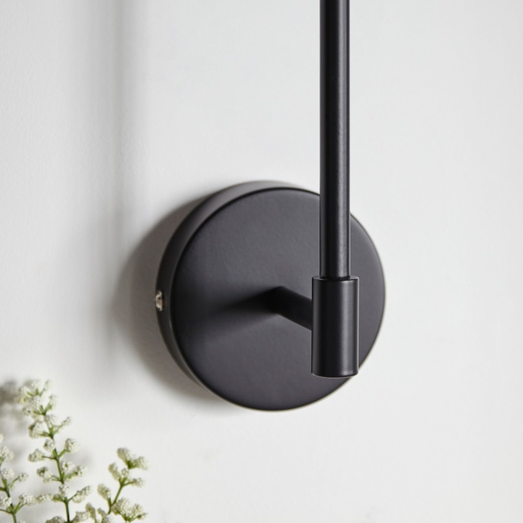 Rannier Matt Black Wall Light Wall Light UK
