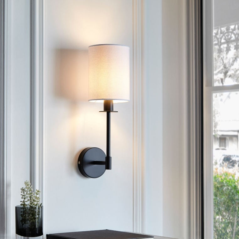 Rannier Matt Black Wall Light Wall Light UK