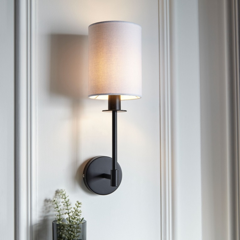 Rannier Matt Black Wall Light Wall Light UK