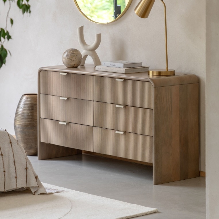 Wooden Caoimhe Mango 3 Drawer Chest (Copy) Chest (Copy) UK