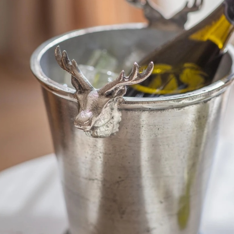 Aluminium Stag Deer Head Drinks Cooler Drinks Cooler UK