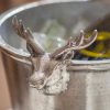 Aluminium Stag Deer Head Drinks Cooler Drinks Cooler UK