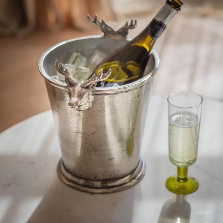 Aluminium Stag Deer Head Drinks Cooler Drinks Cooler UK