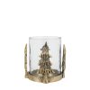 Antique Gold Christmas Candle Holder Candle Holder UK