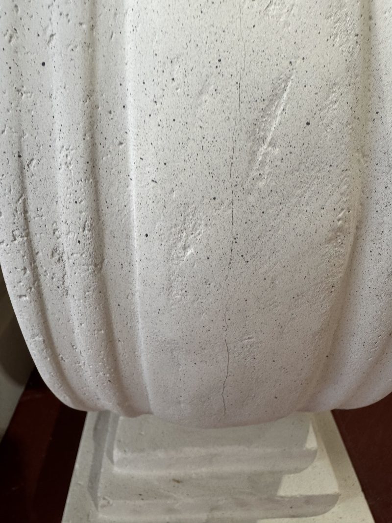 Martigues Roman Stone Effect Large French Garden Table EX DISPLAY EX DISPLAY UK