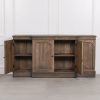 Sylvan Arched Four-Door Breakfront Sideboard in Vintage Pine Vintage Pine UK