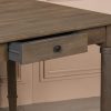 Sylvan 110cm Square Reclaimed Pine Dining Table with Drawer with Drawer UK