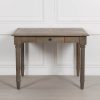 Sylvan 110cm Square Reclaimed Pine Dining Table with Drawer with Drawer UK