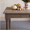 Sylvan 110cm Square Reclaimed Pine Dining Table with Drawer with Drawer UK