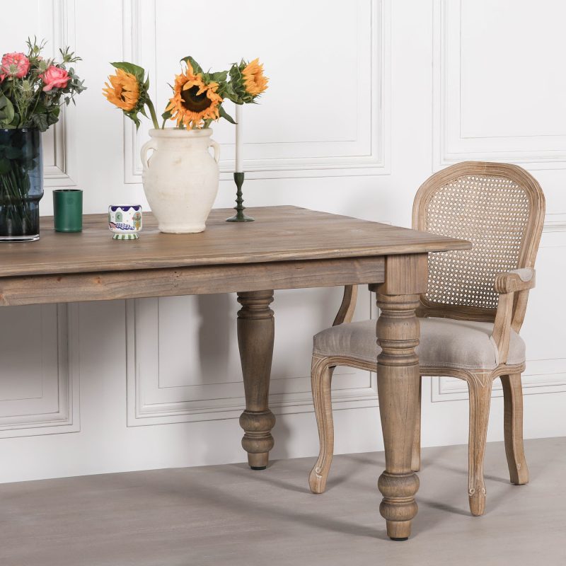 Sylvan Rustic Pine 3m Extra Large Farmhouse Dining Table Dining Table UK