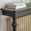 Midnight Black Wall Mounted Console Table Console Table UK