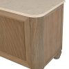 Weathered Ribbed Pine Large Cupboard With Stone Top Stone Top UK