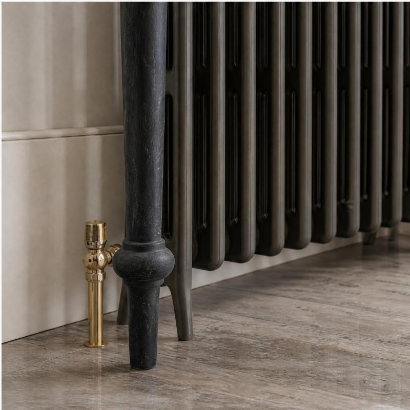 Midnight Black Wall Mounted Console Table Console Table UK