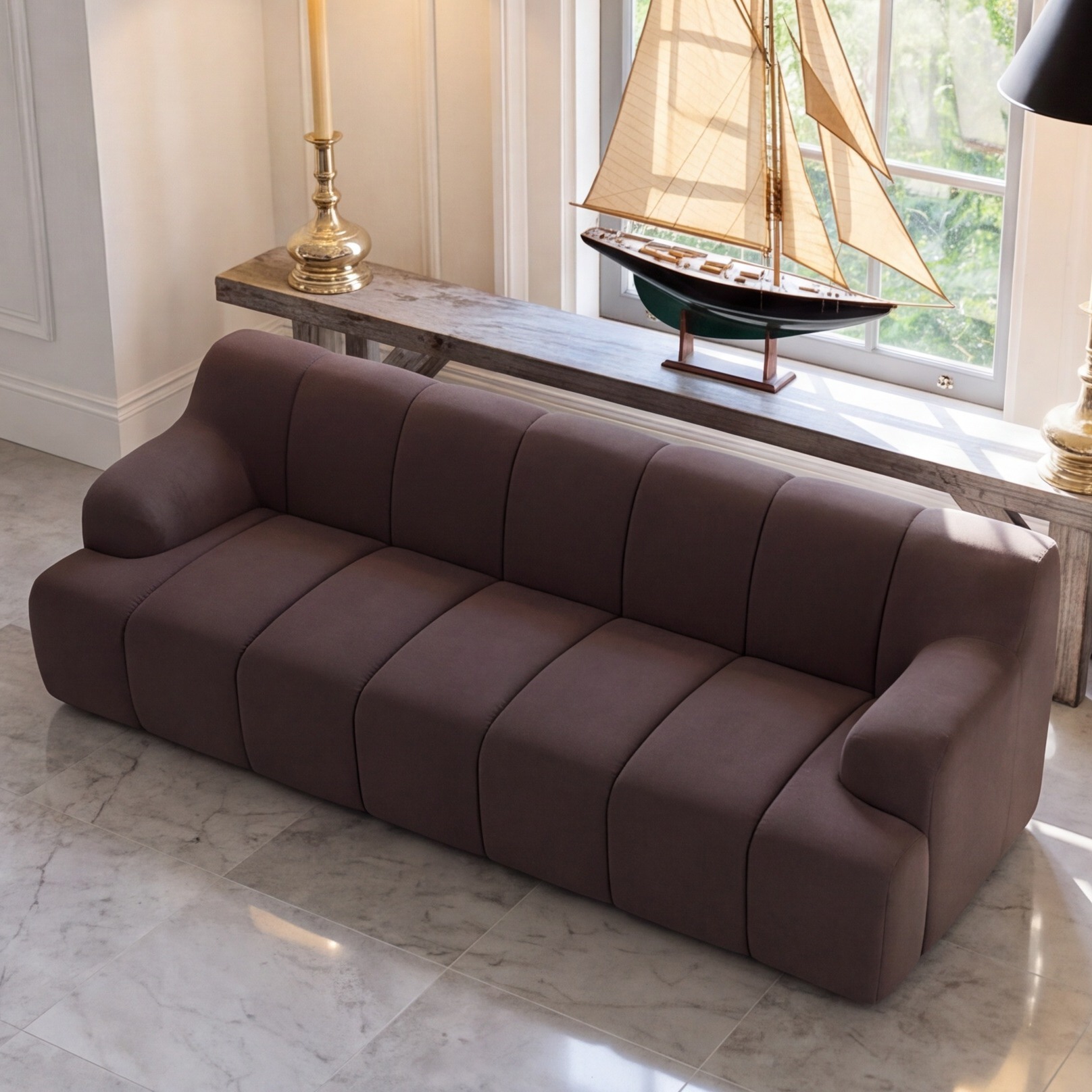 Yvaine Mocha Sofa Mocha Sofa UK