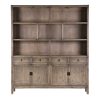 Kansu Architectural Rustic Grand Display Cabinet Display Cabinet UK