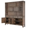 Kansu Architectural Rustic Grand Display Cabinet Display Cabinet UK