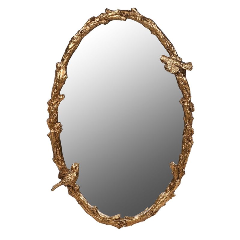 Lumina Birds Antiqued Gold Wall Mirror Wall Mirror UK