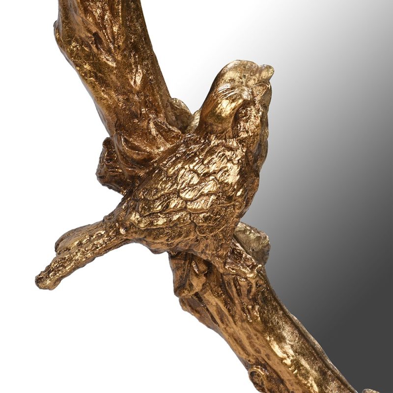 Lumina Birds Antiqued Gold Wall Mirror Wall Mirror UK