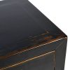 Dynasty Distressed Black Oriental 190cm Sideboard 190cm Sideboard UK