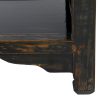 Dynasty Distressed Black Oriental 190cm Sideboard 190cm Sideboard UK