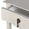 Wivina Fluted Single Drawer 140cm Console Table Console Table UK