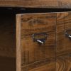 Heritage Apothecary Style 4 Door Multipanel Sideboard Multipanel Sideboard UK