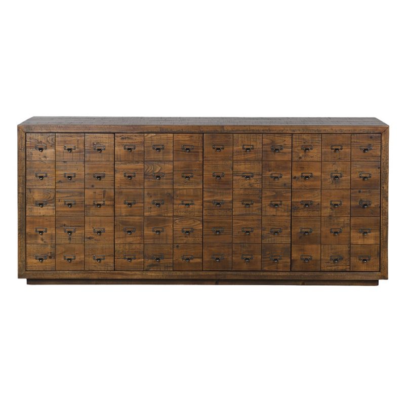 Heritage Apothecary Style 4 Door Multipanel Sideboard Multipanel Sideboard UK
