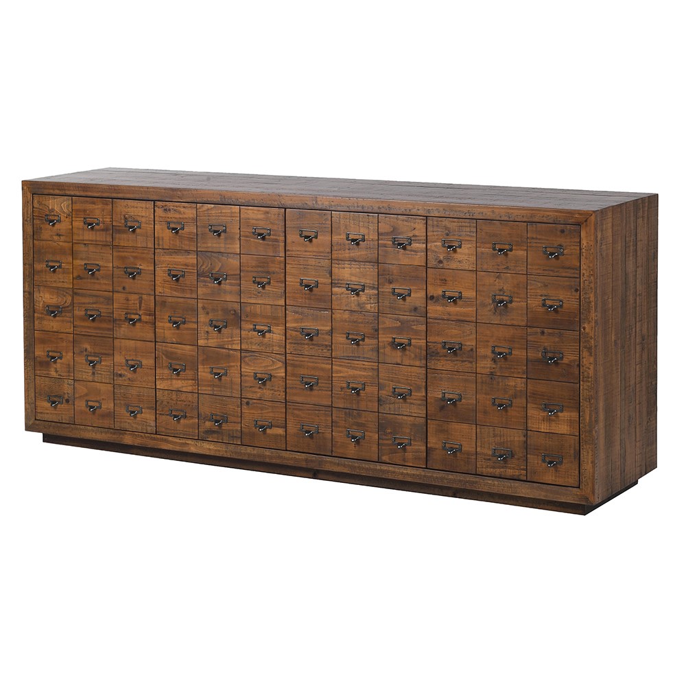 Heritage Apothecary Style 4 Door Multipanel Sideboard Multipanel Sideboard UK