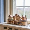 Heritage Wooden Christmas Tabletop Light Tabletop Light UK