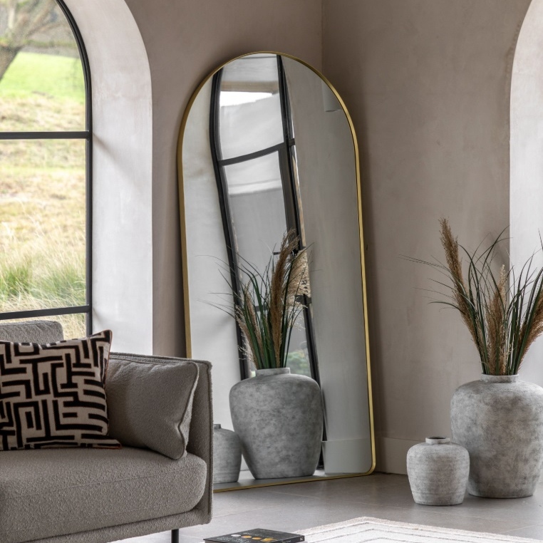 Nomi Gold Arch Large 180cm Mirror 180cm Mirror UK