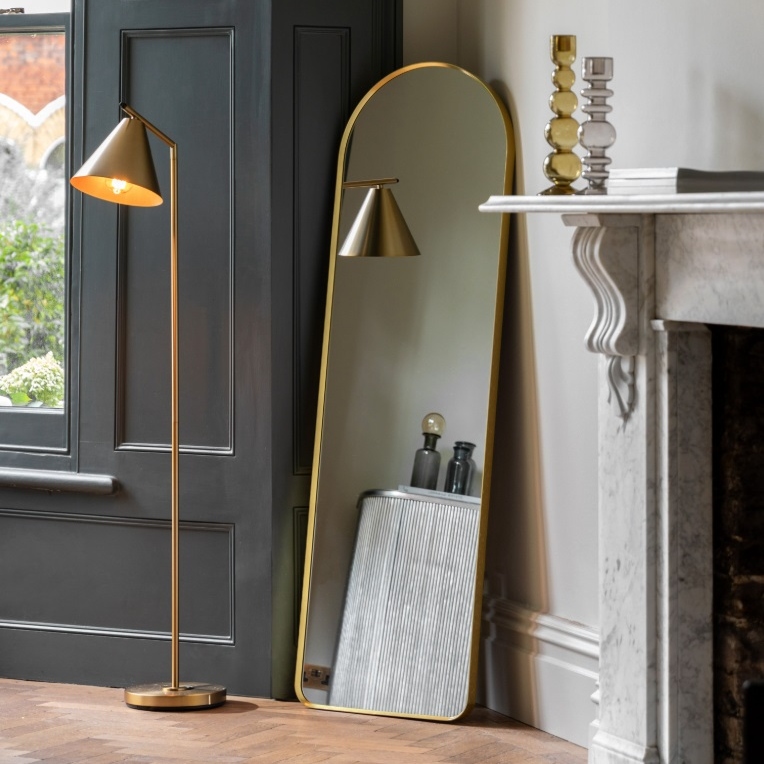 Nomi Gold Arch Medium 150cm Mirror 150cm Mirror UK