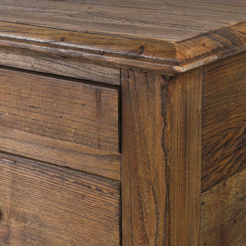 Merchant Reclaimed Pine Multi-Drawer Sideboard Console Sideboard Console UK