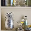 Pineapple Ice Bucket in Sterling Silver Finish Silver Finish UK