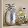 Pineapple Ice Bucket in Sterling Silver Finish Silver Finish UK