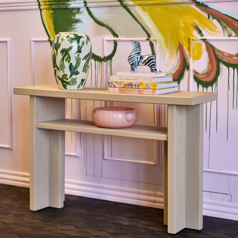 Modern Firwood Beige Console Beige Console UK